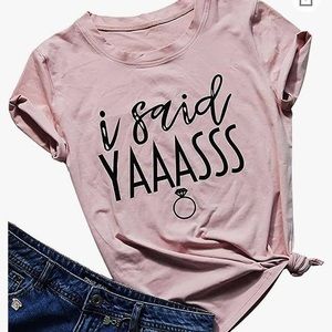 I Said Yaaasss Pink Shirt